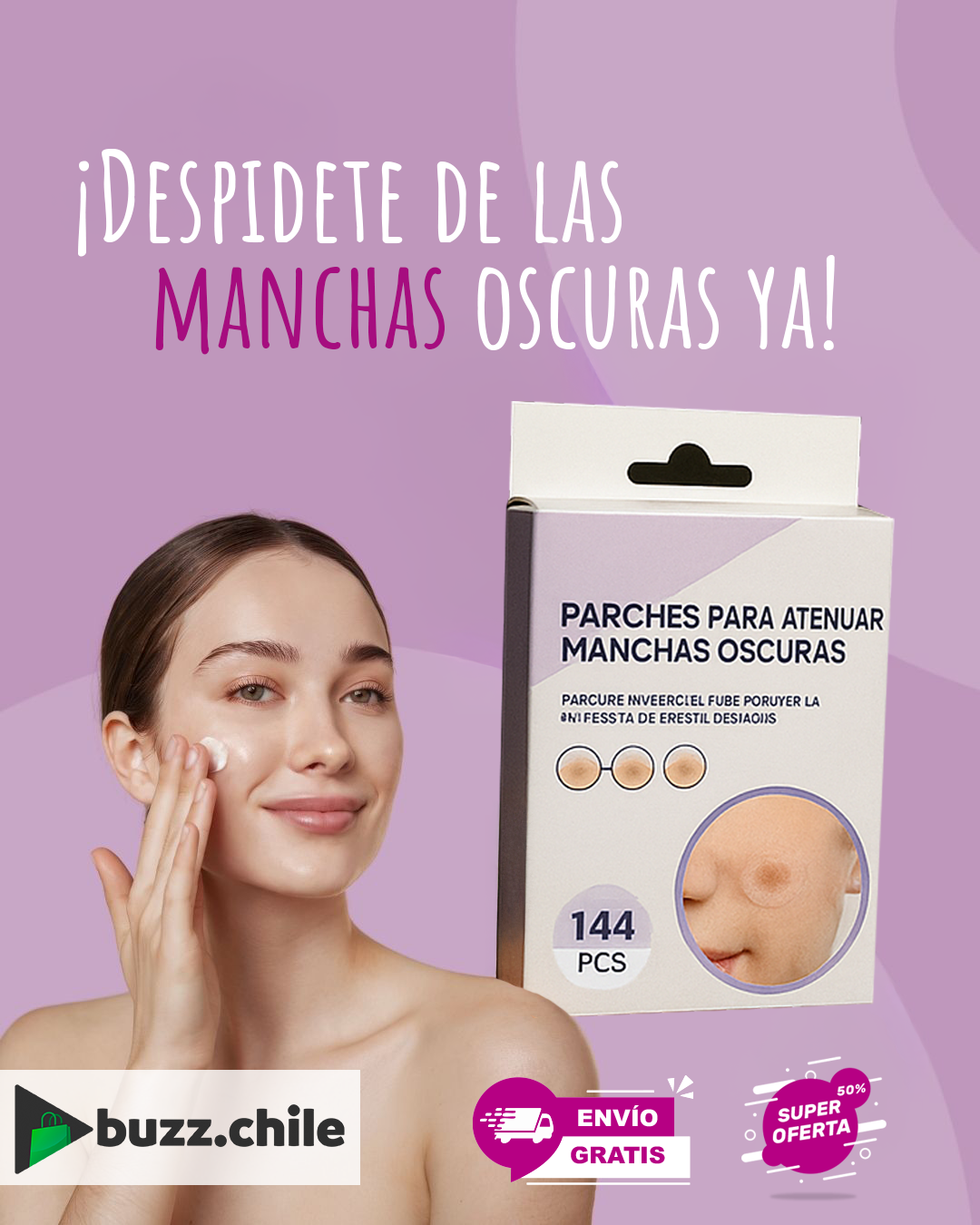 Parche anti manchas✨una piel mas suave💎